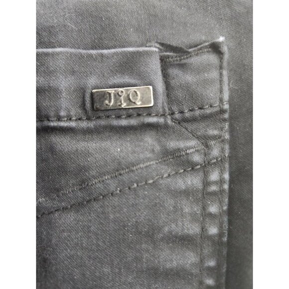 Jonny Q Vintage Jeans Made In Italy Black Straight Leg Lightly Distressed... - Picture 5 of 11